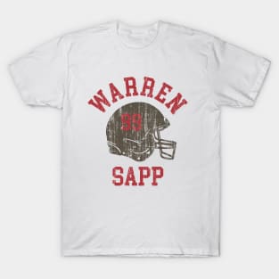 Warren Sapp Tampa Bay Helmet Font T-Shirt